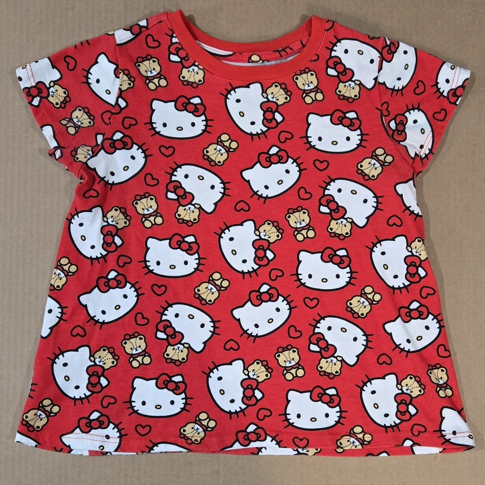 Hello Kitty Red Short Sleeve Tee
